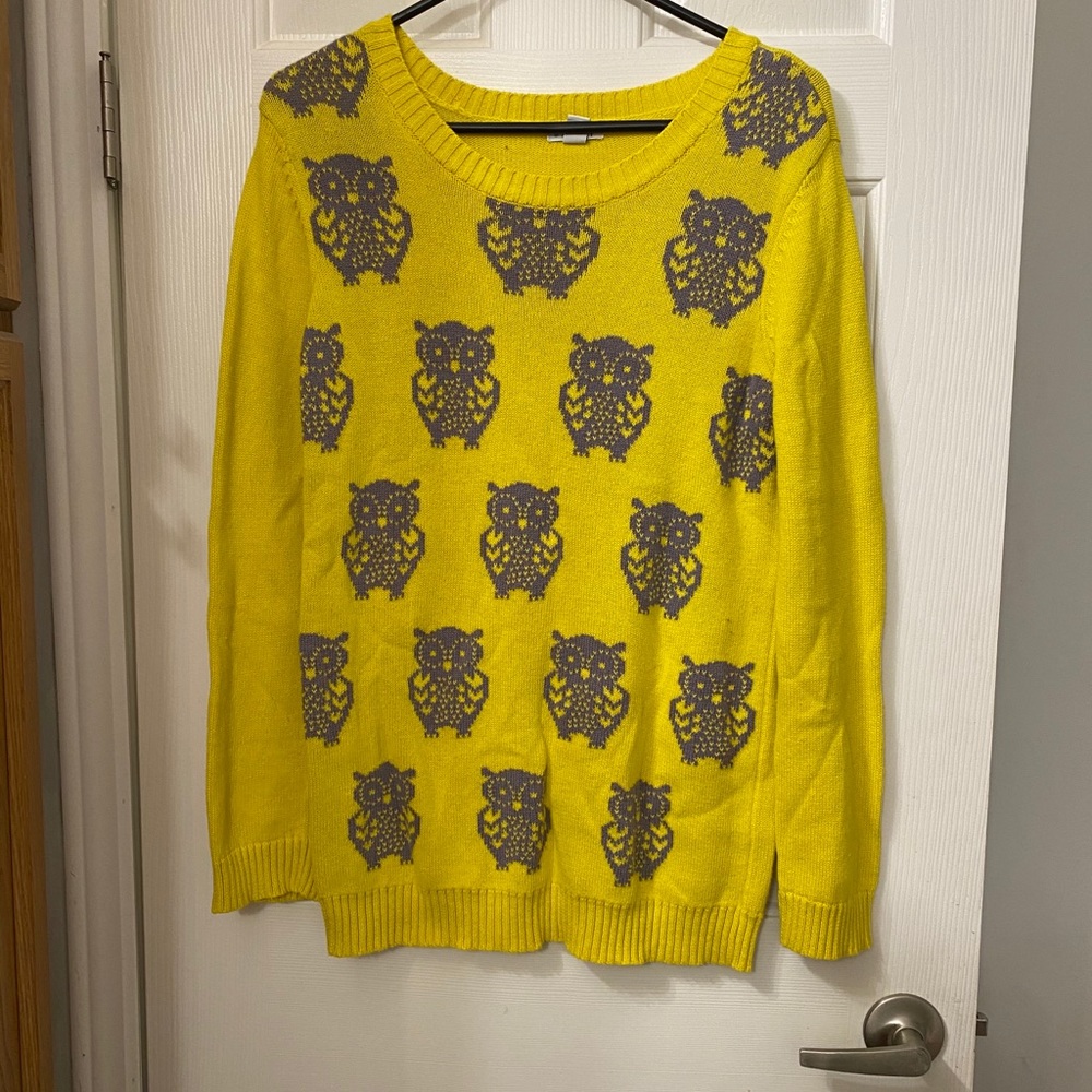 Owl sweater